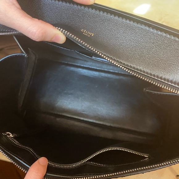 Céline Python Leather Handbag 100% Authentic - Picture 7 of 8